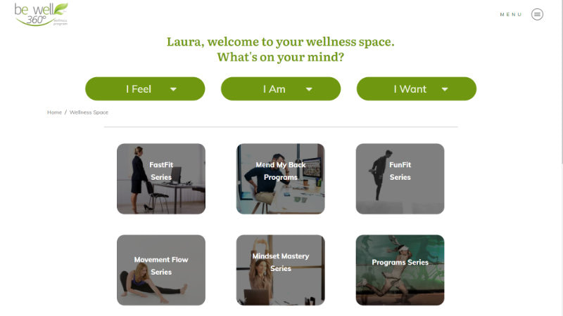 Wellness Space - Be Well 360 Program